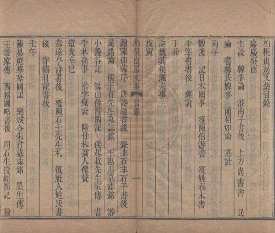 《柏梘山房集文集十六卷》(清)梅曾亮撰