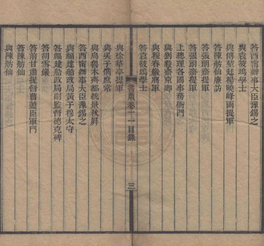 《左文襄公全集九種》(清)左宗棠撰