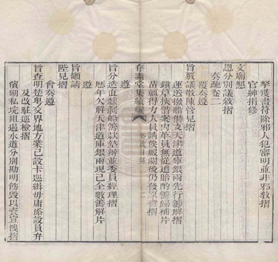 《存素堂集續編四卷》(清)錢寶琛撰