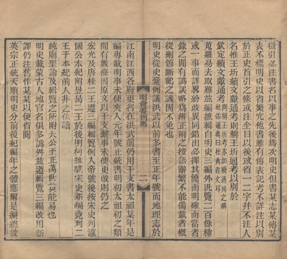 《明會要八十卷》(清)龍文彬撰