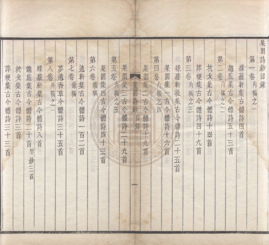 《果園詩鈔十卷》(清)郭恩孚撰