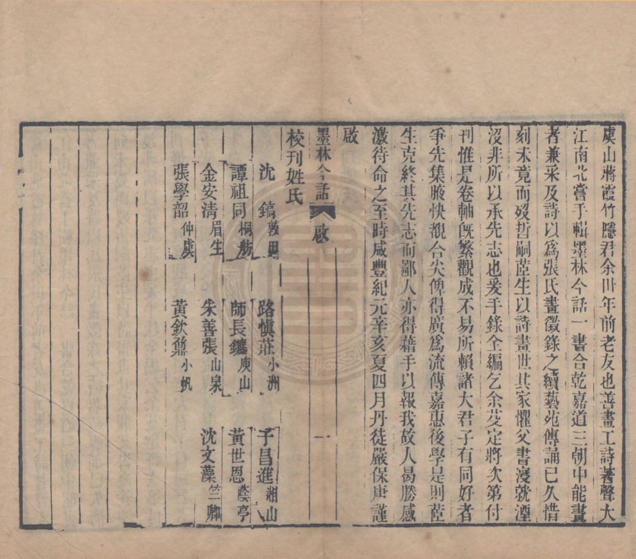 《墨林今話十八卷》(清)蔣寶齡撰