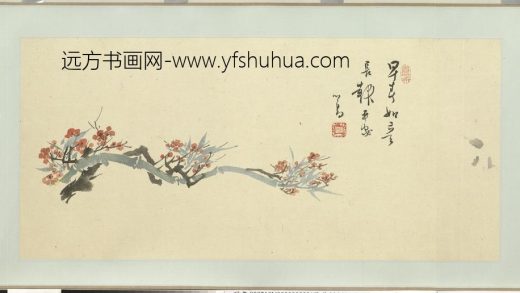 民国溥儒早春如意卷.jpg