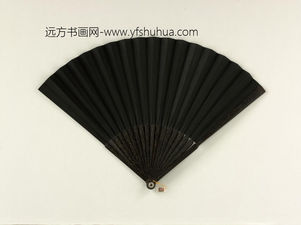 清彭元瑞书乾隆御制俊鹘骢歌等三首成扇_