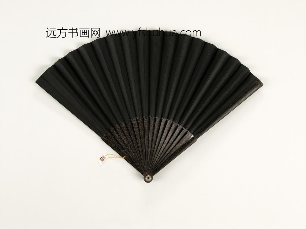 清彭元瑞书乾隆御制飤鱼等咏鱼诗二首成扇_