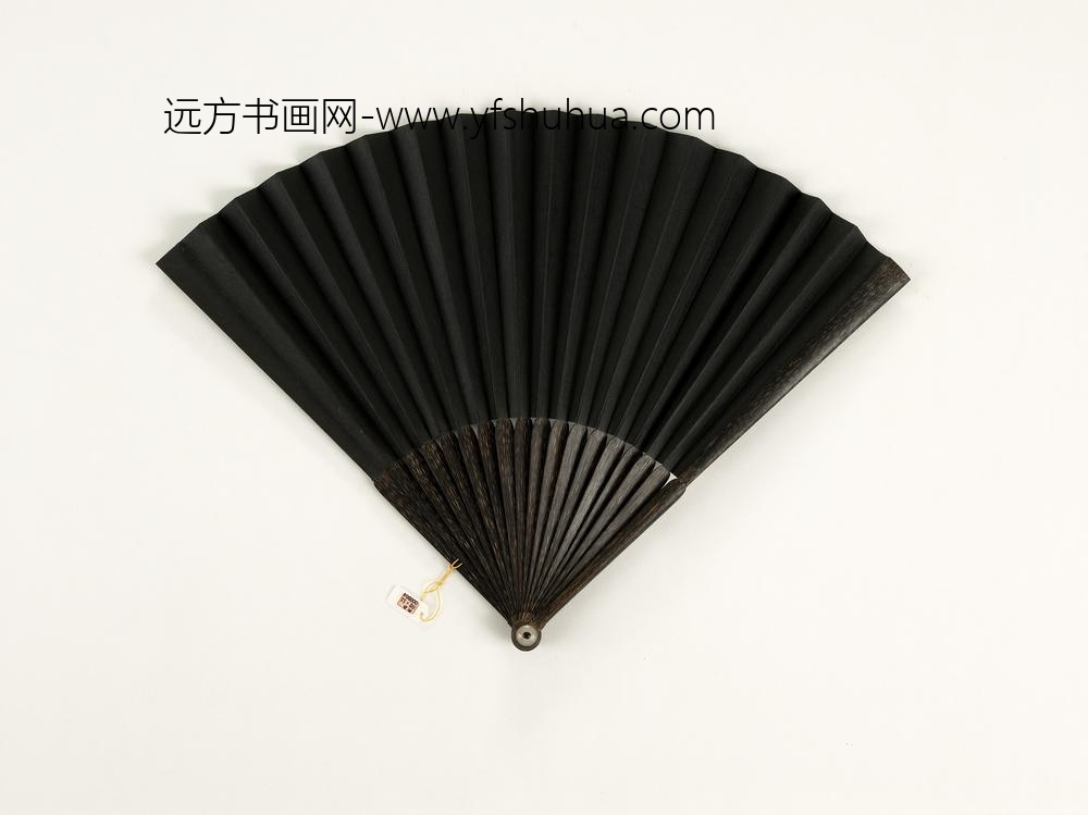 清彭元瑞书乾隆御制驯鹿歌成扇_