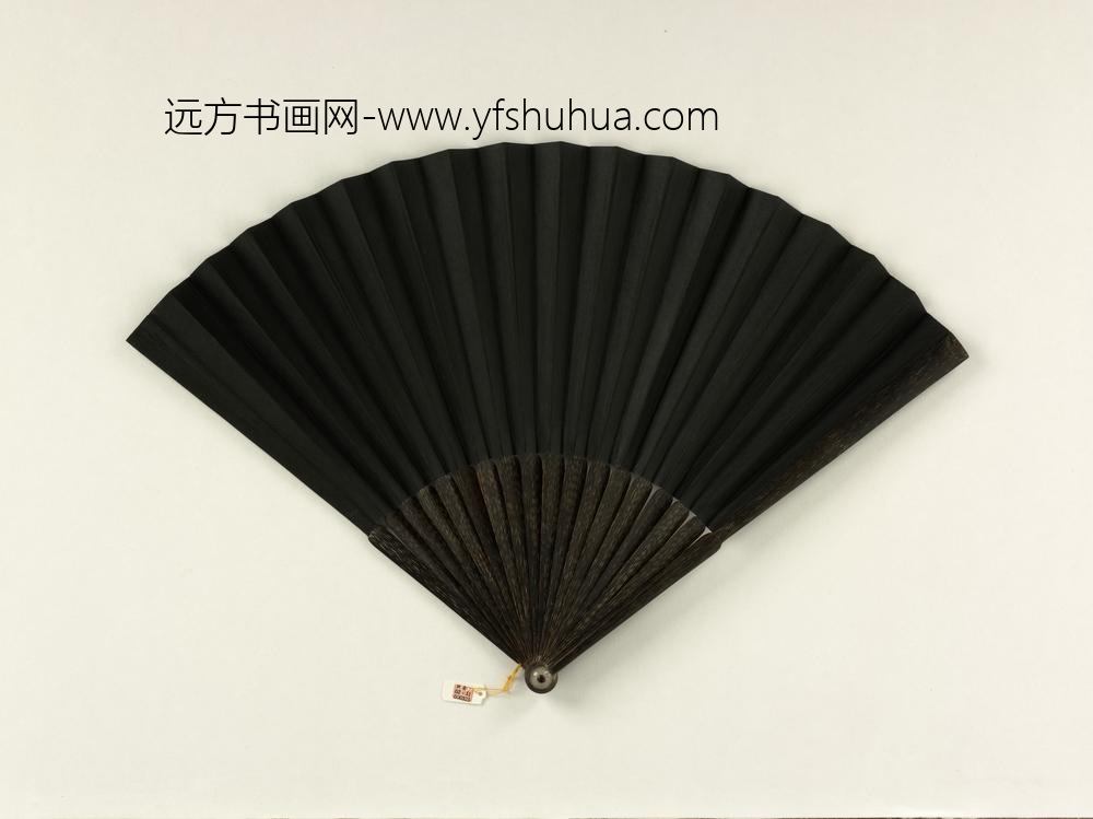 清彭元瑞书乾隆御制骏马诗等三首成扇_