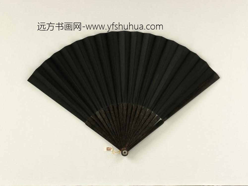 清彭元瑞书御制翥鹤三首等诗成扇_