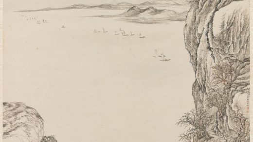清钱维城画江阁远帆轴.jpg