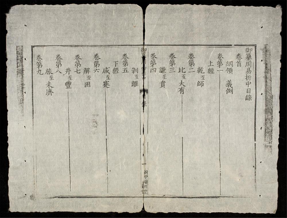 _御纂周易折中(q.目录)__