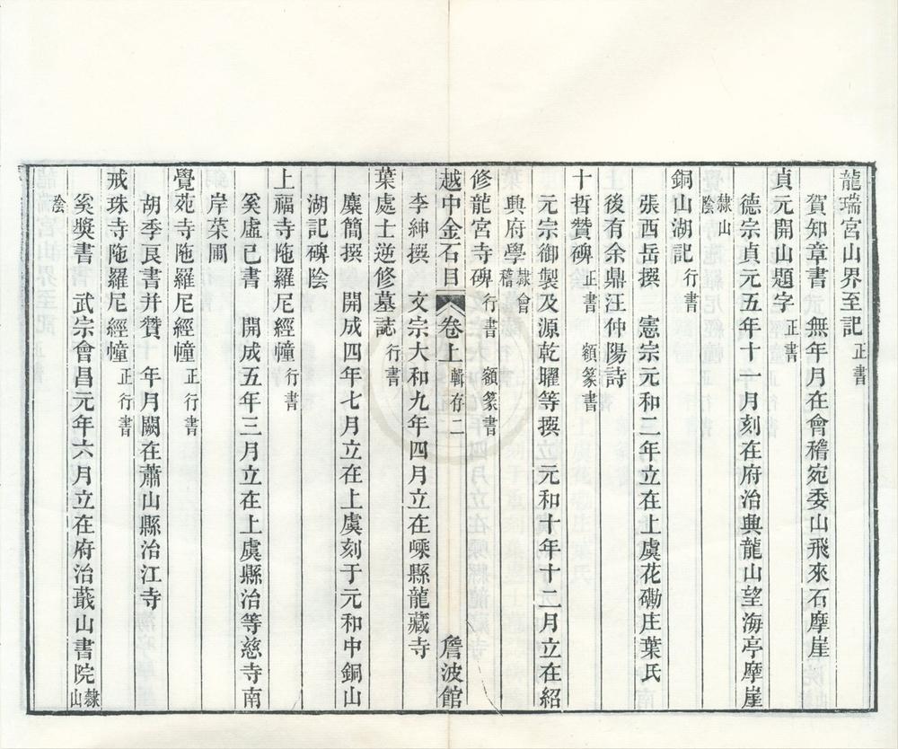 _越中金石记十卷目二卷__