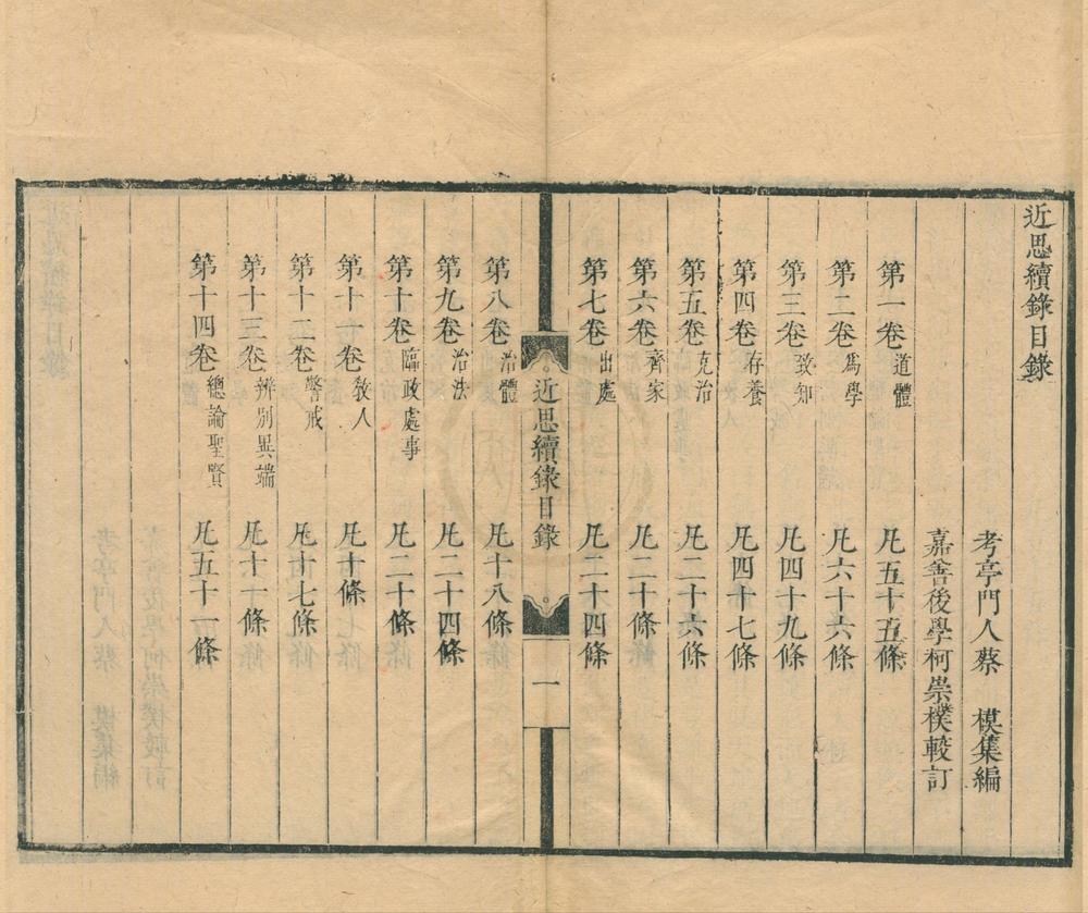 _近思续录十四卷__