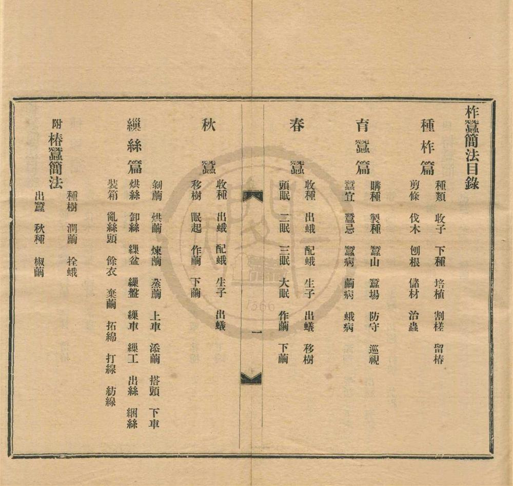 _安徽劝办柞蚕案不分卷__