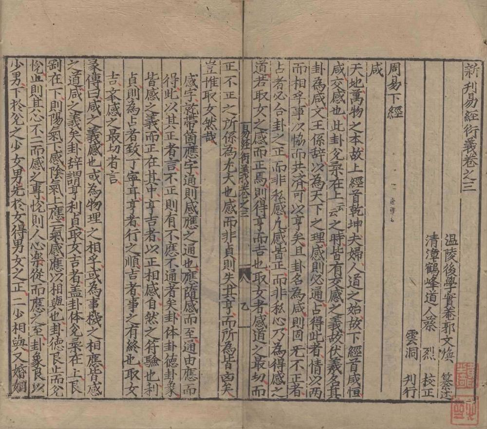 _新刊易经衍义六卷__