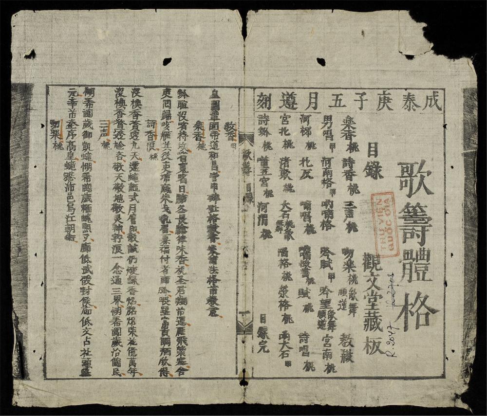 _歌籌體格__