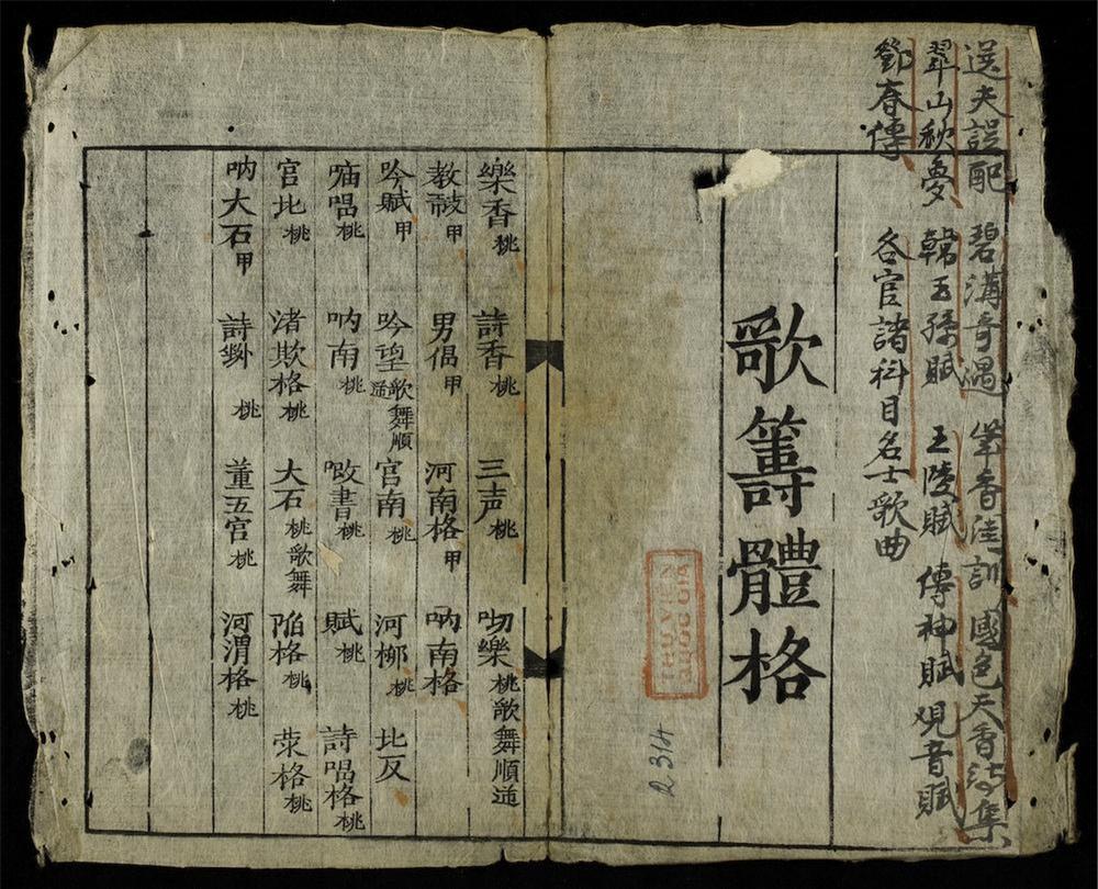 _歌籌體格__