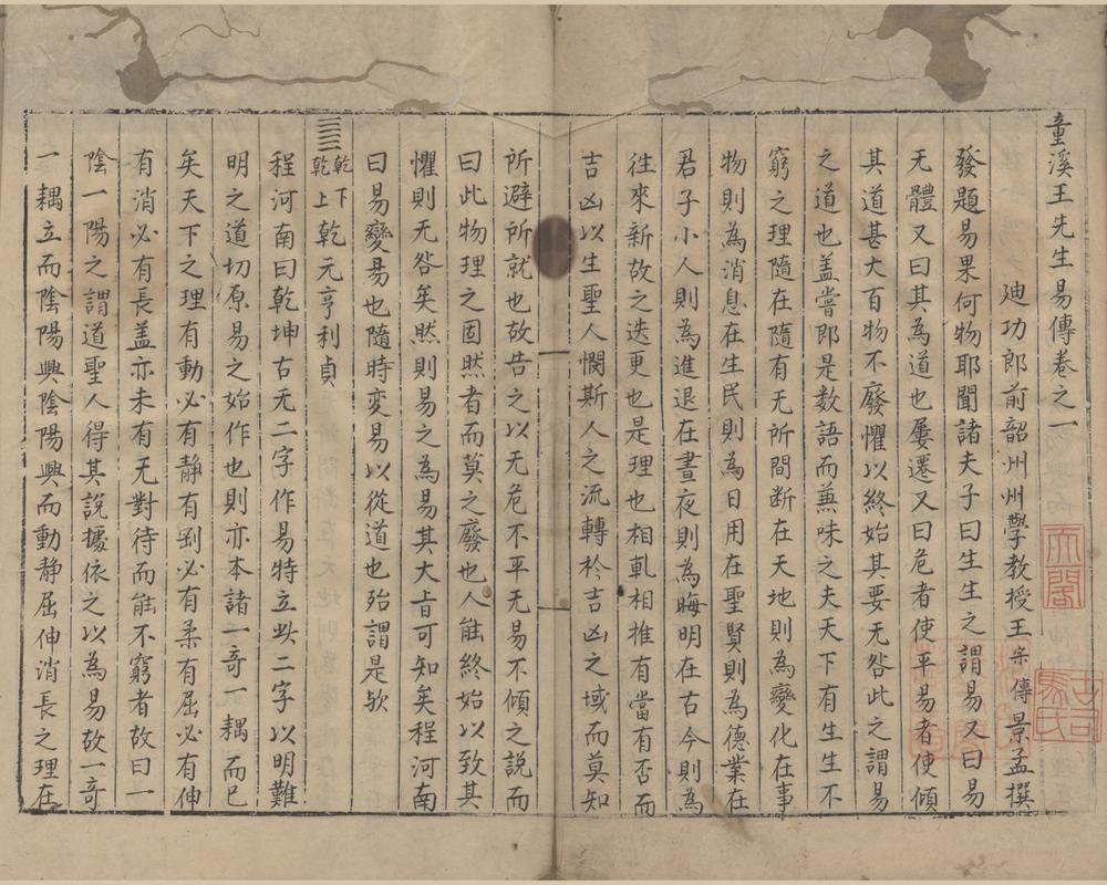 _童溪王先生易传三十卷__