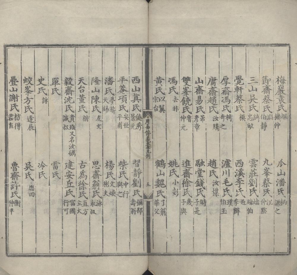 _周易传义大全二十四卷纲领一卷朱子图说一卷__