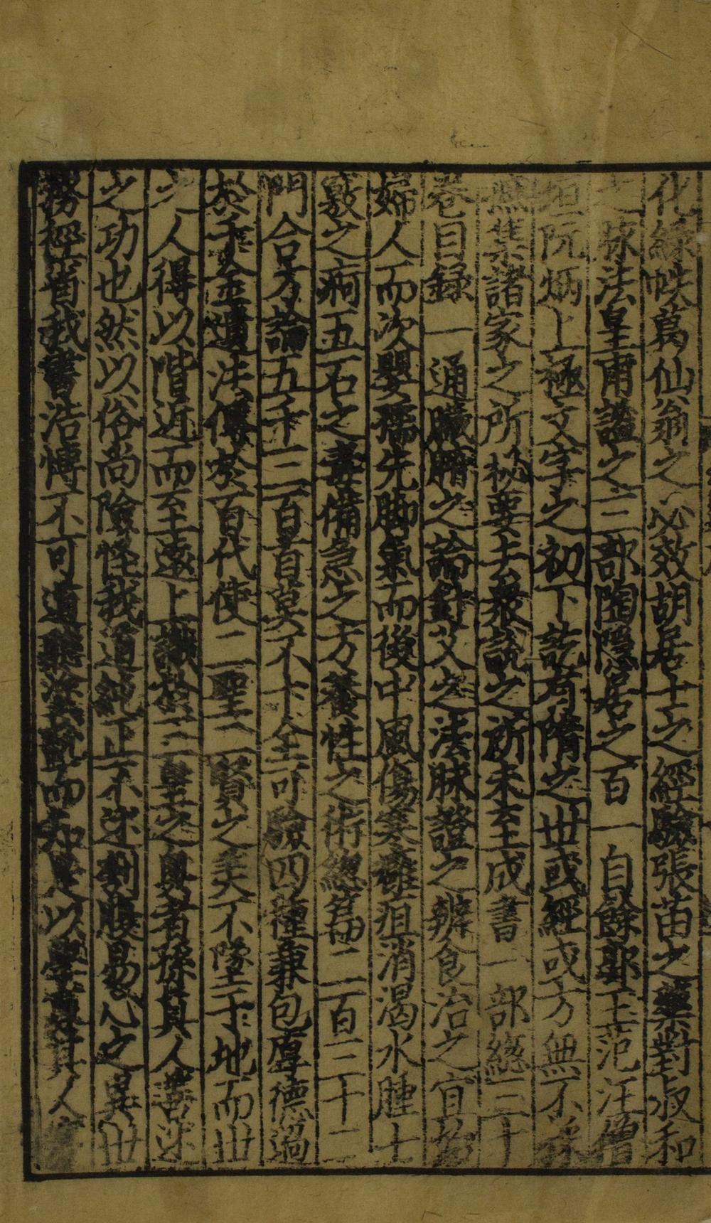 _重刊孙眞人备急千金要方三十卷目录__