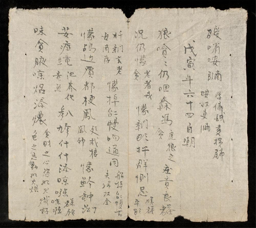 _自壽詩料__