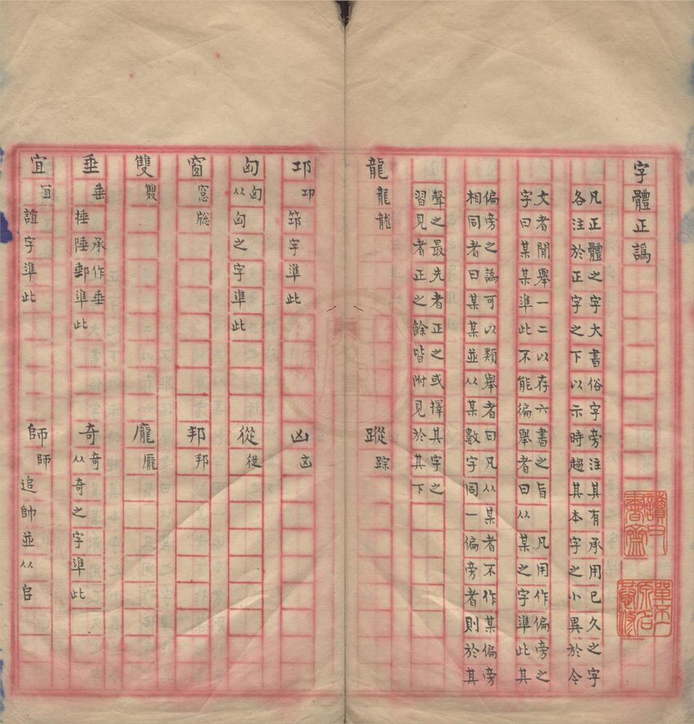_字体正讹一卷__