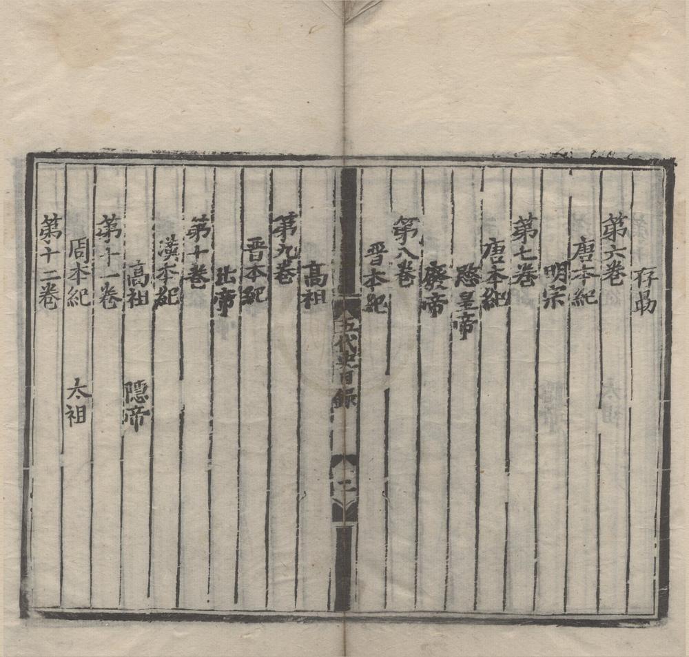 _五代史记;五代史记七十四卷__