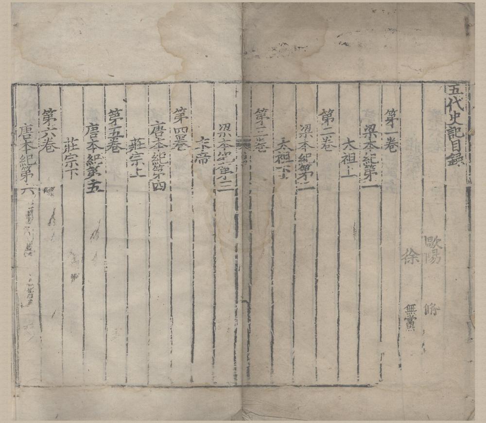 _五代史记七十四卷__
