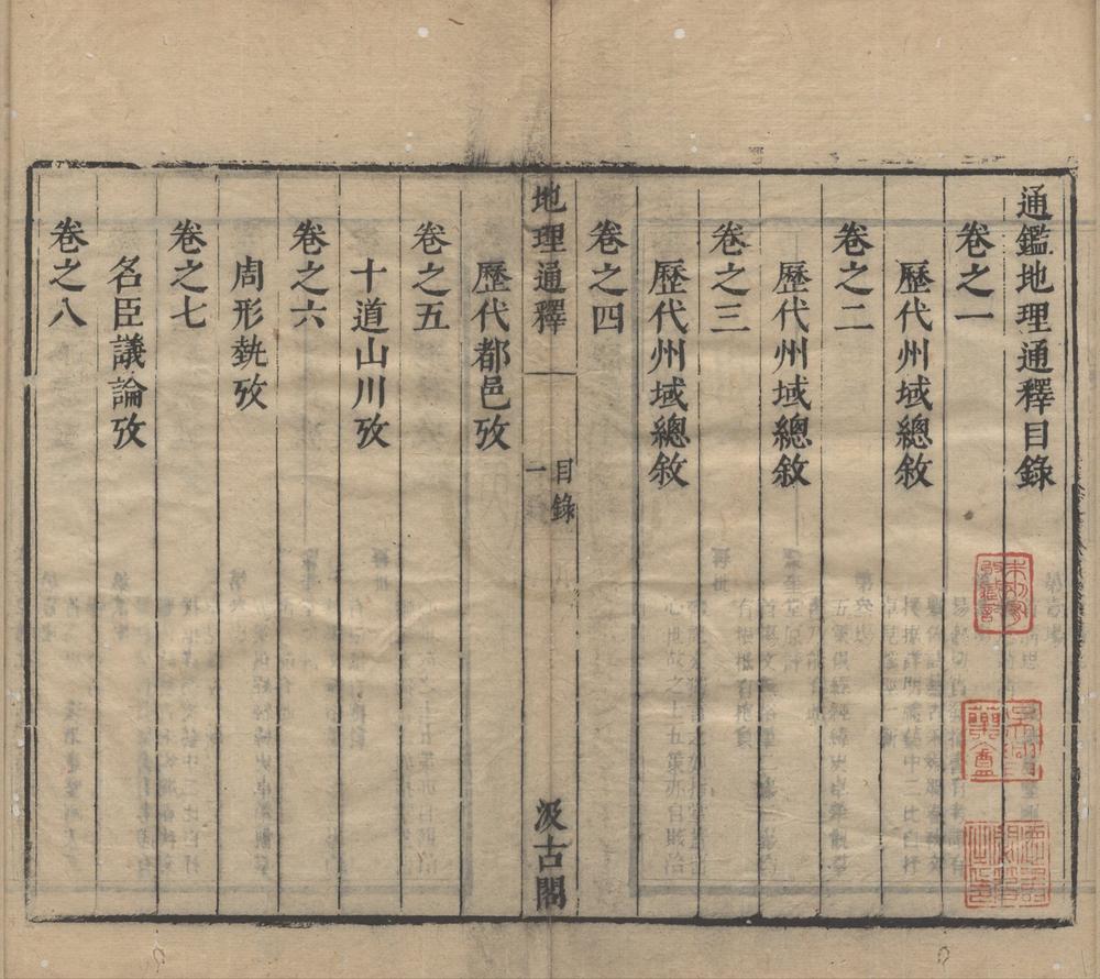 _通鉴地理通释十四卷__