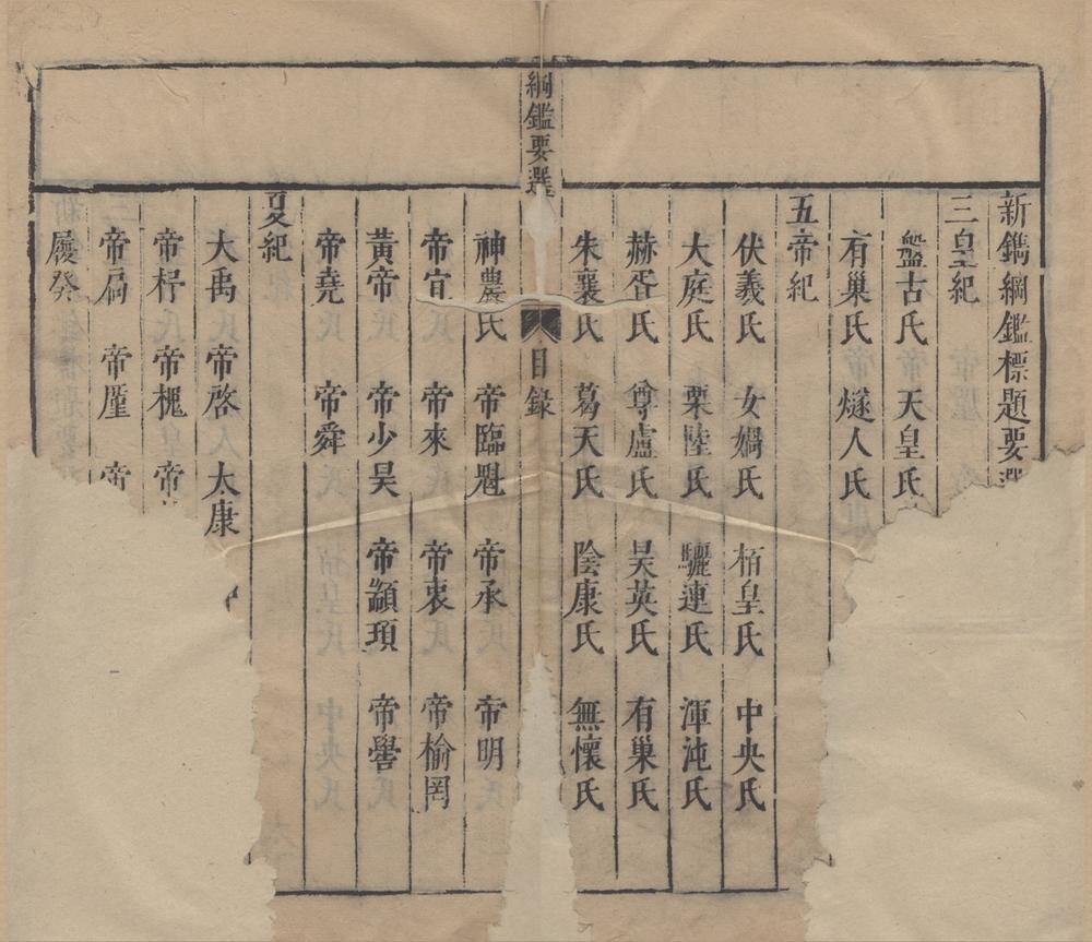 _纲鉴标题要选十二卷总断一卷__