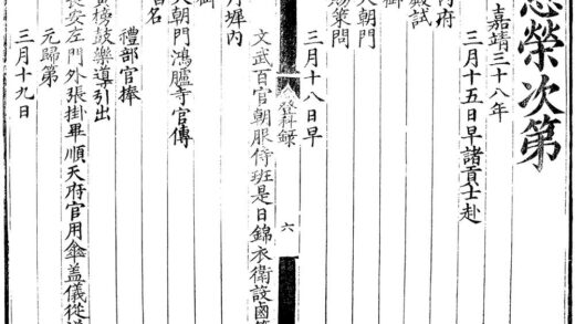 1501 嘉靖三十八年进士登科录一卷 0222150158 1.jpg
