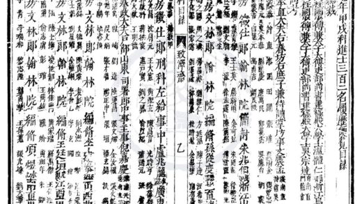 1511 崇祯七年甲戌科进士履历便览一卷 0222150249 1.jpg