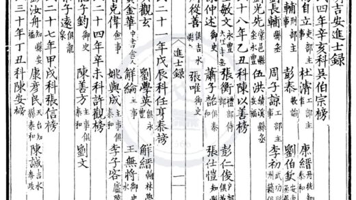 1515 皇明吉安进士录一卷 0222150309 1.jpg