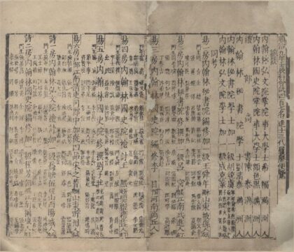 1521 顺治九年壬辰科进士三代履历一卷 0222150337 1.jpg