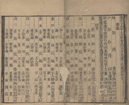 1528 康熙二十四年乙丑科三代进士履历一卷 0222150407 1.jpg