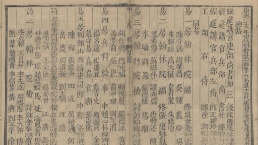 1529 康熙三十三年甲戌科进士三代履历一卷 0222150412 1.jpg