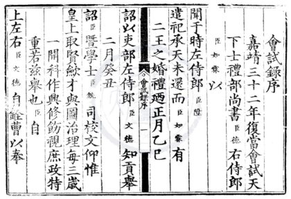 1558 嘉靖三十二年会试录一卷 0222150636 1.jpg