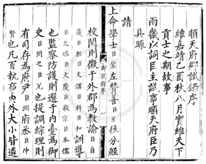 1581 嘉靖四年顺天府乡试录一卷 0222150833 1.jpg