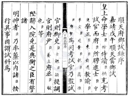 1590 嘉靖三十七年顺天府乡试录一卷 0222150919 1.jpg