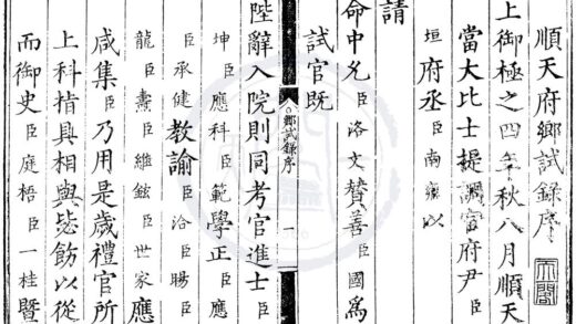 1594 万历四年顺天府乡试录一卷 0222150938 1.jpg
