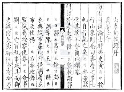 1640 万历十年山东乡试录一卷 0222151244 1.jpg
