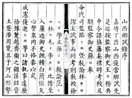 1647 嘉靖十六年山西乡试录一卷 0222151306 1.jpg