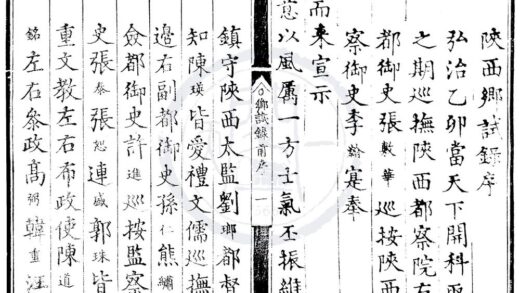 1683 弘治八年陕西乡试录一卷 0222151555 1.jpg
