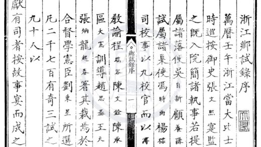 1762 万历十年浙江乡试录一卷 0222151939 1.jpg