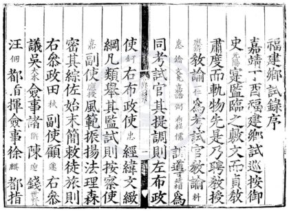 1775 嘉靖十六年福建乡试录一卷 0222152018 1.jpg
