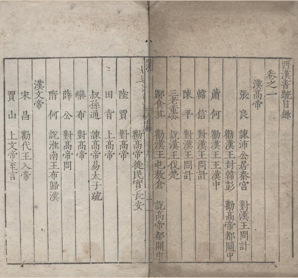 _秦汉书疏十八卷__