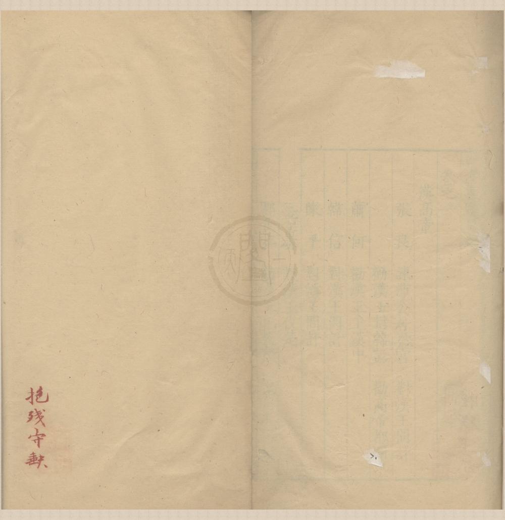 _秦汉书疏十八卷（存一种）__