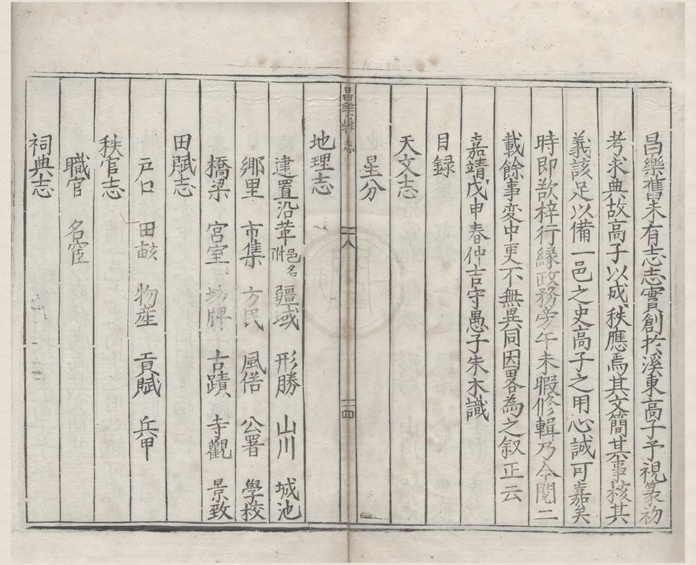 _(嘉靖)昌乐县志四卷__
