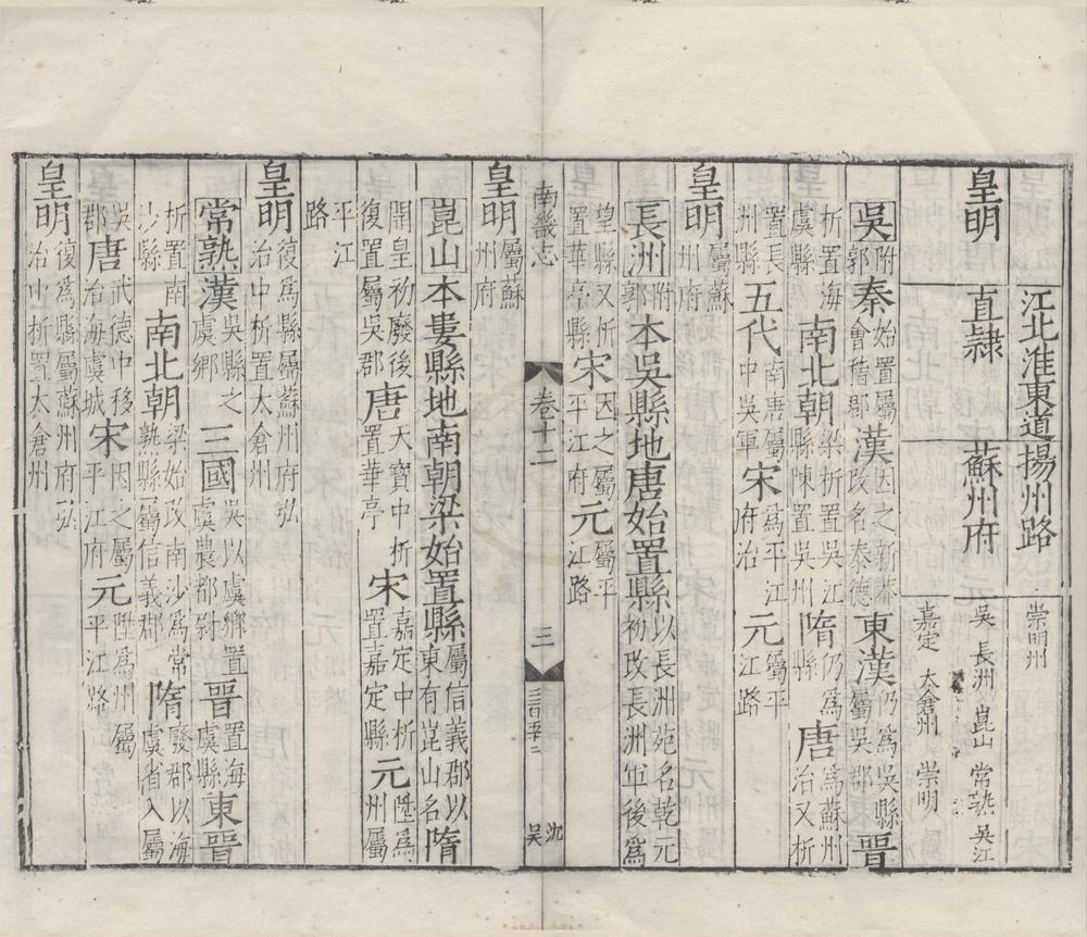_(嘉靖)南畿志六十四卷__