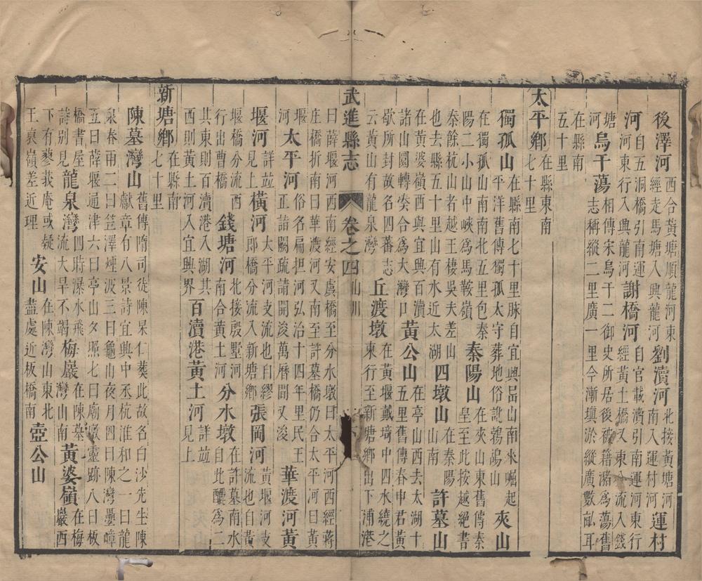 _(康熙)武进县志四十四卷__