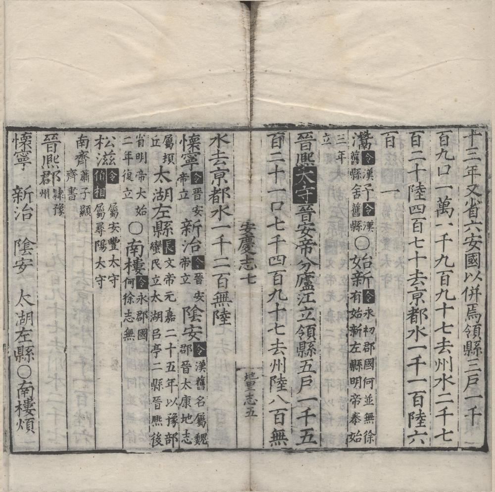 _(正德)安庆府志三十一卷__